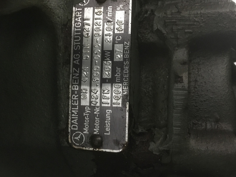 Construction machinery Mercedes-Benz OM 424.900 USED: picture 9