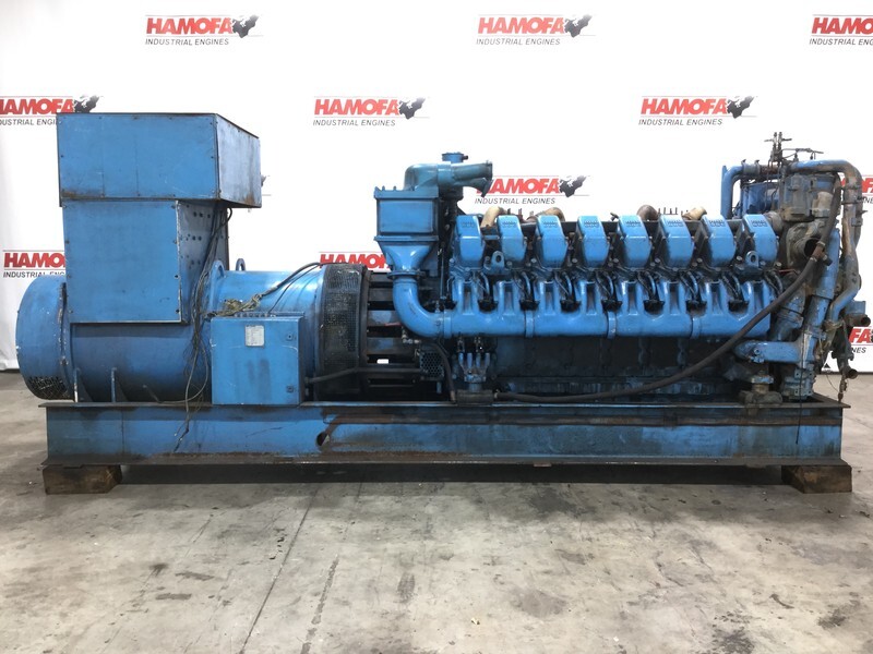 MTU 16V4000 GENERATOR 2000 KVA FOR PARTS - Generator set: picture 1 MTU 16V4000 GENERATOR 2000 KVA FOR PARTS - Generator set: picture 1