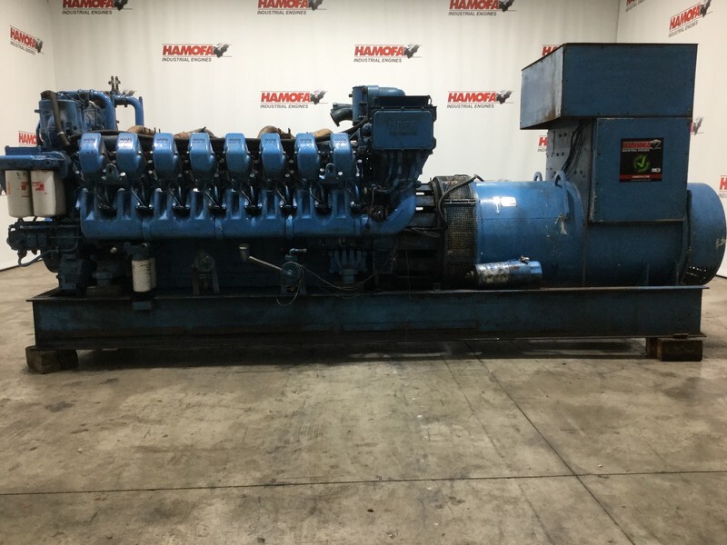MTU 16V4000 GENERATOR 2000 KVA FOR PARTS - Generator set: picture 2 MTU 16V4000 GENERATOR 2000 KVA FOR PARTS - Generator set: picture 2