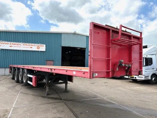 Kwb P-504-STI-H 4-AXLE FLATBED TRAILER (SAF AXLES / 2x STEERING AXLE / 2x LIFT-AXLE / ABS-EBS) - Dropside/ Flatbed semi-trailer: picture 2 Kwb P-504-STI-H 4-AXLE FLATBED TRAILER (SAF AXLES / 2x STEERING AXLE / 2x LIFT-AXLE / ABS-EBS) - Dropside/ Flatbed semi-trailer: picture 2