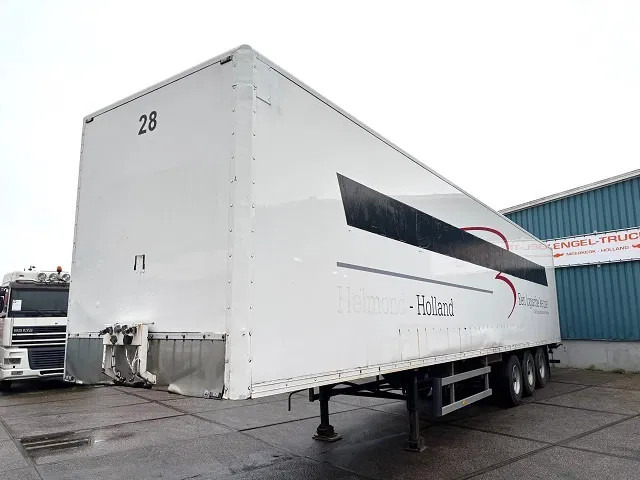 Pacton / JUMBO 3-AXLE CLOSED BOX WITH FULL STEEL CHASSIS (BPW-AXLES / DRUM BRAKES / ABS BRAKE SYSTEM / 13.60 METER) - Closed box semi-trailer: picture 1 Pacton / JUMBO 3-AXLE CLOSED BOX WITH FULL STEEL CHASSIS (BPW-AXLES / DRUM BRAKES / ABS BRAKE SYSTEM / 13.60 METER) - Closed box semi-trailer: picture 1