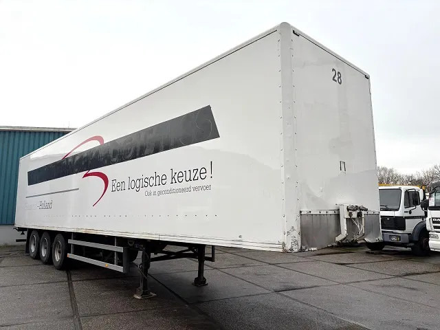 Pacton / JUMBO 3-AXLE CLOSED BOX WITH FULL STEEL CHASSIS (BPW-AXLES / DRUM BRAKES / ABS BRAKE SYSTEM / 13.60 METER) - Closed box semi-trailer: picture 2 Pacton / JUMBO 3-AXLE CLOSED BOX WITH FULL STEEL CHASSIS (BPW-AXLES / DRUM BRAKES / ABS BRAKE SYSTEM / 13.60 METER) - Closed box semi-trailer: picture 2