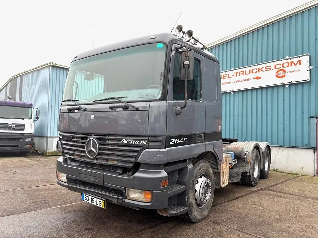 Mercedes-Benz Actros 2640 S 6x4 FULL STEEL TRACTOR UNIT (EPS WITH CLUTCH (3 PEDALS) / REDUCTION AXLES / FULL STEEL SUSPENSION / HYDRAULIC KIT - Tractor unit: picture 1 Mercedes-Benz Actros 2640 S 6x4 FULL STEEL TRACTOR UNIT (EPS WITH CLUTCH (3 PEDALS) / REDUCTION AXLES / FULL STEEL SUSPENSION / HYDRAULIC KIT - Tractor unit: picture 1