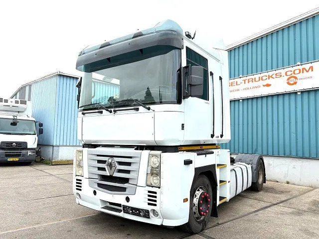Renault Magnum AE 480 DXI (MANUAL GEARBOX / ZF-INTARDER / AIRCONDITIONING / 2x DIESELTANK / COMPLETE SPOILERSET / ETC.) - Tractor unit: picture 1 Renault Magnum AE 480 DXI (MANUAL GEARBOX / ZF-INTARDER / AIRCONDITIONING / 2x DIESELTANK / COMPLETE SPOILERSET / ETC.) - Tractor unit: picture 1