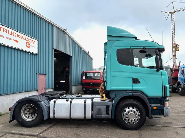 Scania R114-380 LA SLEEPERCAB 4x2 (EURO 2 / MANUAL GEARBOX / HYDRAULIC KIT / P.T.O. / FULL SPOILERSET / ETC.) - Tractor unit: picture 4 Scania R114-380 LA SLEEPERCAB 4x2 (EURO 2 / MANUAL GEARBOX / HYDRAULIC KIT / P.T.O. / FULL SPOILERSET / ETC.) - Tractor unit: picture 4