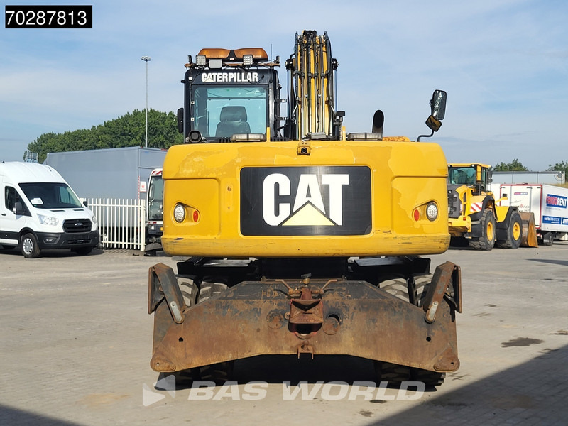 Wheel excavator Caterpillar M313 D OUTRIGGERS + BLADE: picture 7