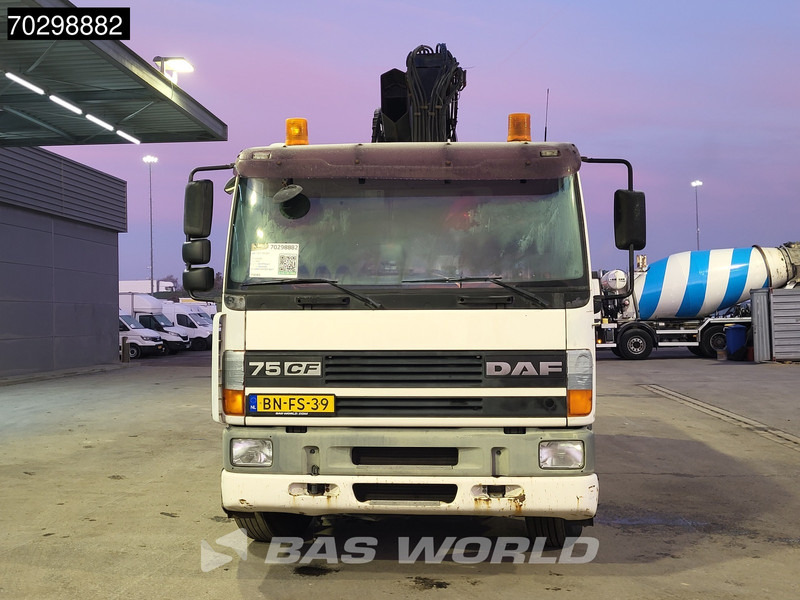 Dropside/ Flatbed truck, Crane truck DAF 75CF.250 CF 6X2 HIAB 190W3 Crane Kran Remote Rotator Steering Axle Automatic Euro 3: picture 13