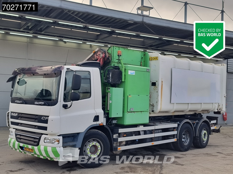 DAF CF75.250 6X2 DayCab Translift side loader Lenkachse Euro 4 - Hook lift truck: picture 1 DAF CF75.250 6X2 DayCab Translift side loader Lenkachse Euro 4 - Hook lift truck: picture 1