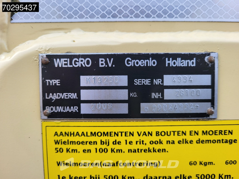 Tank truck DAF CF85.360 CF 6X2 NL-Truck Welgro M13250 26m3 silo Lift-Steering Axle Euro 5: picture 19 Tank truck DAF CF85.360 CF 6X2 NL-Truck Welgro M13250 26m3 silo Lift-Steering Axle Euro 5: picture 19