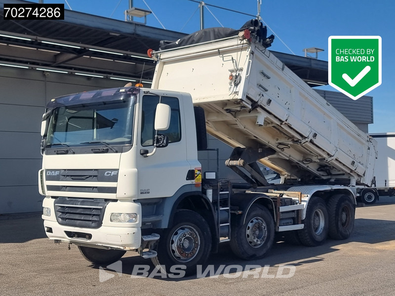 Tipper DAF CF85.410 8X4 15m3 2-way tipper Manual Big-Axle Steelsuspension Euro 5: picture 1