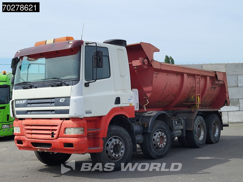 Tipper DAF CF85.410 8X4 17m3 tipper Big-Axle Manual Steelsuspension Euro 4: picture 5