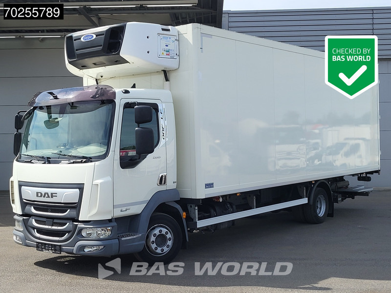 DAF LF 260 4X2 12tonner Carrier Supra 1150mt Bi-temp Ladebordwand ACC Euro 6 - Refrigerator truck: picture 1 DAF LF 260 4X2 12tonner Carrier Supra 1150mt Bi-temp Ladebordwand ACC Euro 6 - Refrigerator truck: picture 1