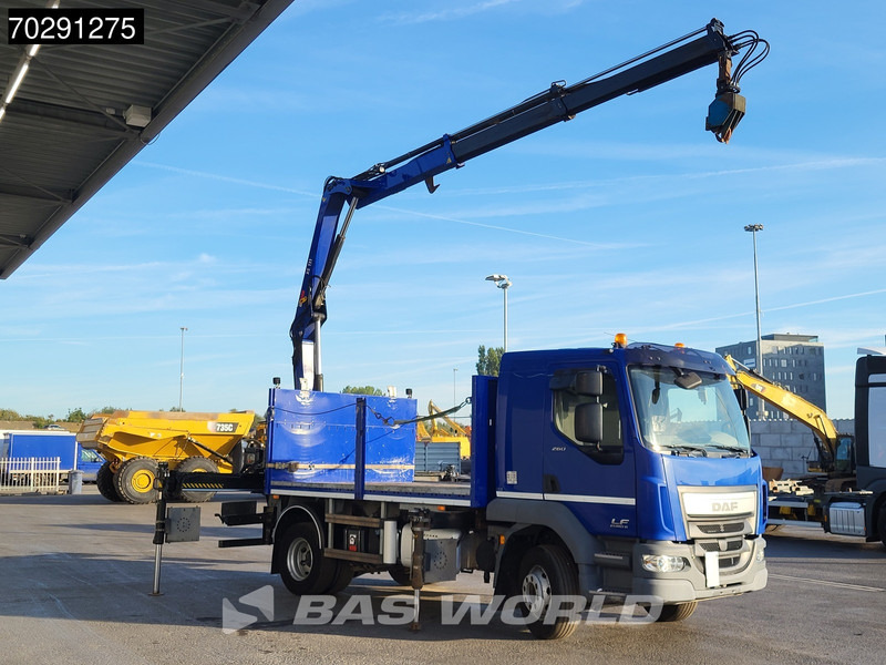 DAF LF 260 LF 4X2 HIAB 111 B-2 HIDUO Crane Automatic ACC Euro 6 - Dropside/ Flatbed truck, Crane truck: picture 3 DAF LF 260 LF 4X2 HIAB 111 B-2 HIDUO Crane Automatic ACC Euro 6 - Dropside/ Flatbed truck, Crane truck: picture 3