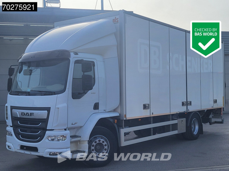 Box truck DAF LF 290 4X2 19 Tons Automatic 2t Tailgate Euro 6 ACC: picture 1