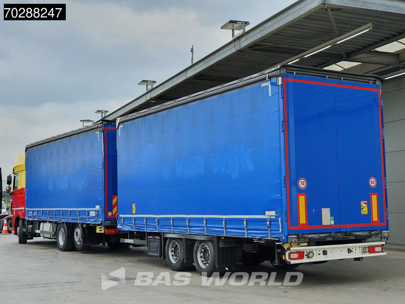 DAF XF 450 6X2 Combi Lift Axle ACC Euro 6 - Curtainsider truck: picture 2 DAF XF 450 6X2 Combi Lift Axle ACC Euro 6 - Curtainsider truck: picture 2