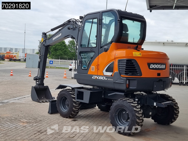 Doosan DX60W A/C - NEW UNUSED - Wheel excavator: picture 3 Doosan DX60W A/C - NEW UNUSED - Wheel excavator: picture 3
