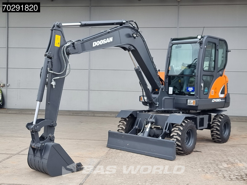 Doosan DX60W A/C - NEW UNUSED - Wheel excavator: picture 2 Doosan DX60W A/C - NEW UNUSED - Wheel excavator: picture 2
