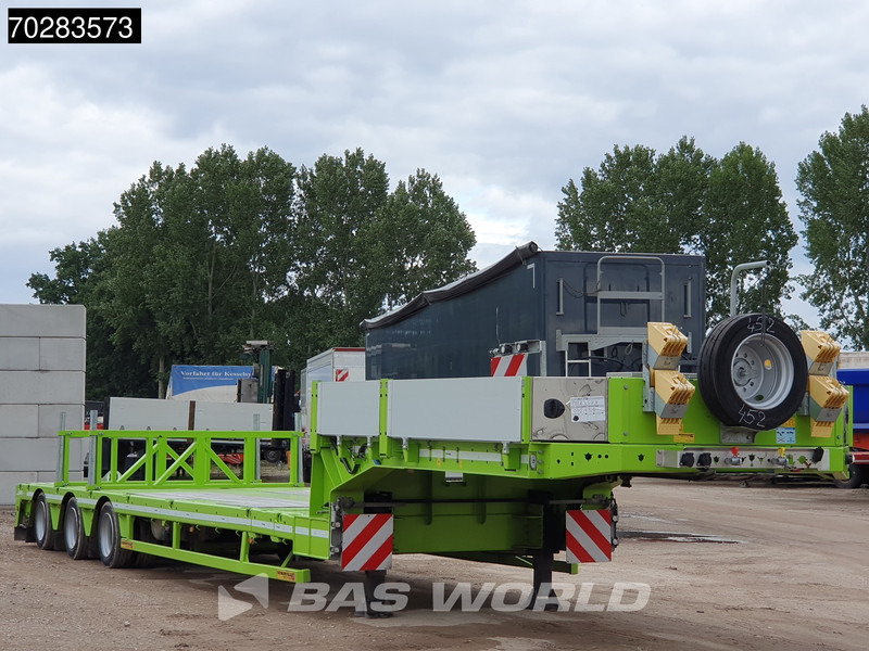 Faymonville F-S43-1AAF 3 axles Extendable Twistlocks 3x Hydraulic Steering Galvanised - Low loader semi-trailer: picture 5 Faymonville F-S43-1AAF 3 axles Extendable Twistlocks 3x Hydraulic Steering Galvanised - Low loader semi-trailer: picture 5