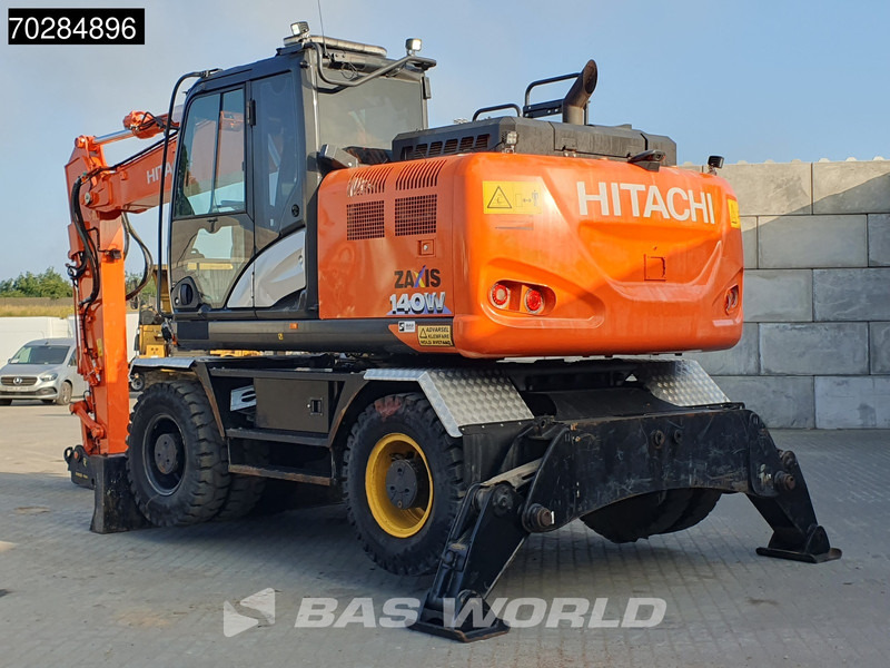 Hitachi ZX140W -6 OUTRIGGERS + BLADE - Wheel excavator: picture 2 Hitachi ZX140W -6 OUTRIGGERS + BLADE - Wheel excavator: picture 2