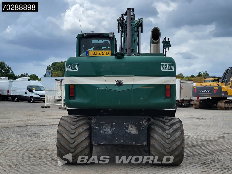 Wheel excavator Hitachi ZX190W -5B 3 BUCKETS: picture 5