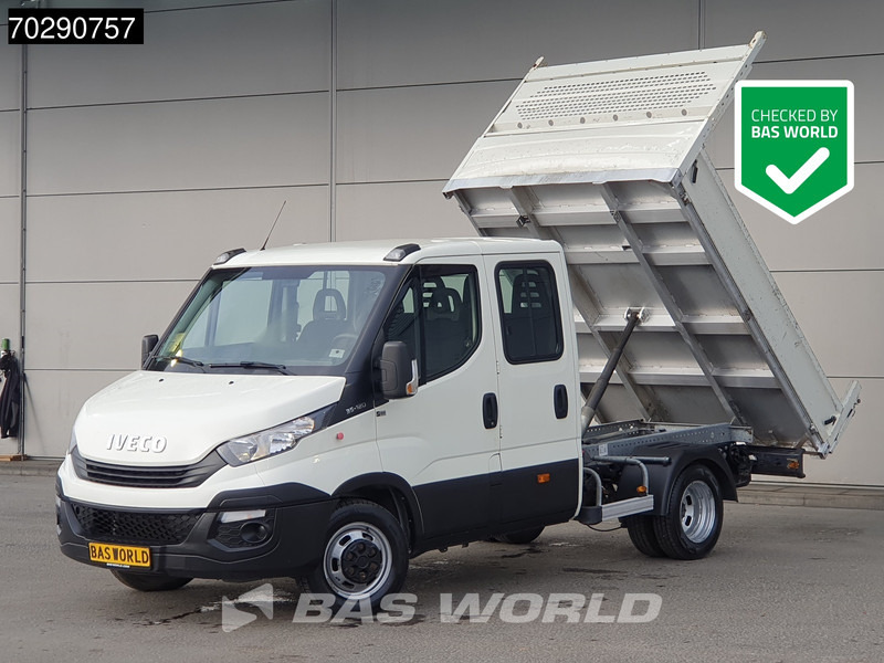 Iveco Daily 35C12 Kipper Dubbel Cabine Dubbellucht 3,5t Trekhaak Airco Cruise Camera Euro6 Tipper Benne Kieper 2m3 A/C Towbar Cruise control - Tipper van: picture 1 Iveco Daily 35C12 Kipper Dubbel Cabine Dubbellucht 3,5t Trekhaak Airco Cruise Camera Euro6 Tipper Benne Kieper 2m3 A/C Towbar Cruise control - Tipper van: picture 1