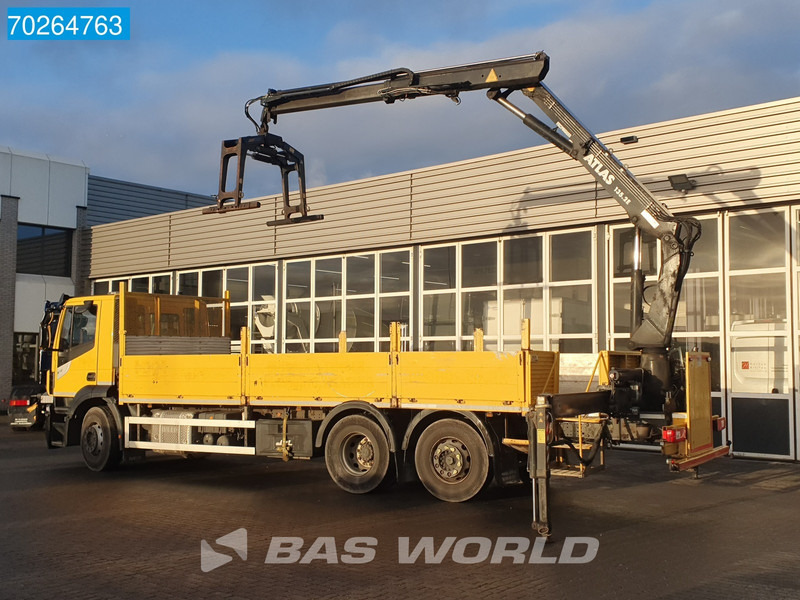 Iveco Stralis 310 6X2 RHD! Atlas 135.2VE-A11 Crane Lift-Lenkachse ACC Euro 6 - Dropside/ Flatbed truck, Crane truck: picture 2 Iveco Stralis 310 6X2 RHD! Atlas 135.2VE-A11 Crane Lift-Lenkachse ACC Euro 6 - Dropside/ Flatbed truck, Crane truck: picture 2