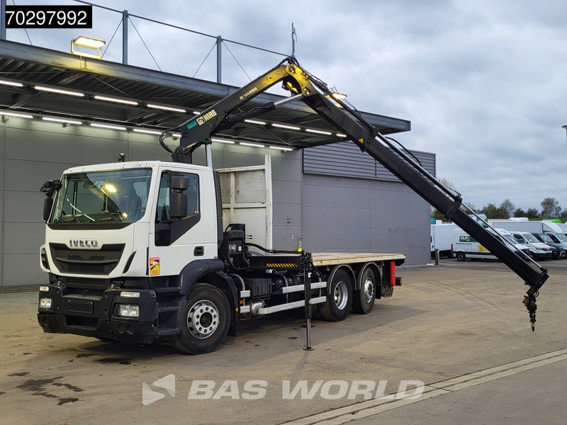 Iveco Stralis 310 Stralis 6X2 HIAB 144 BS-2 Crane Kran Lift+Steering-Axle Manual Euro 5 - Dropside/ Flatbed truck, Crane truck: picture 5 Iveco Stralis 310 Stralis 6X2 HIAB 144 BS-2 Crane Kran Lift+Steering-Axle Manual Euro 5 - Dropside/ Flatbed truck, Crane truck: picture 5