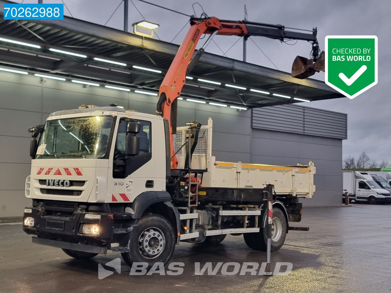 Iveco Trakker 310 4X2 Palfinger PK12000 Kran 2-way Tipper Manual Euro 4 - Tipper, Crane truck: picture 1 Iveco Trakker 310 4X2 Palfinger PK12000 Kran 2-way Tipper Manual Euro 4 - Tipper, Crane truck: picture 1