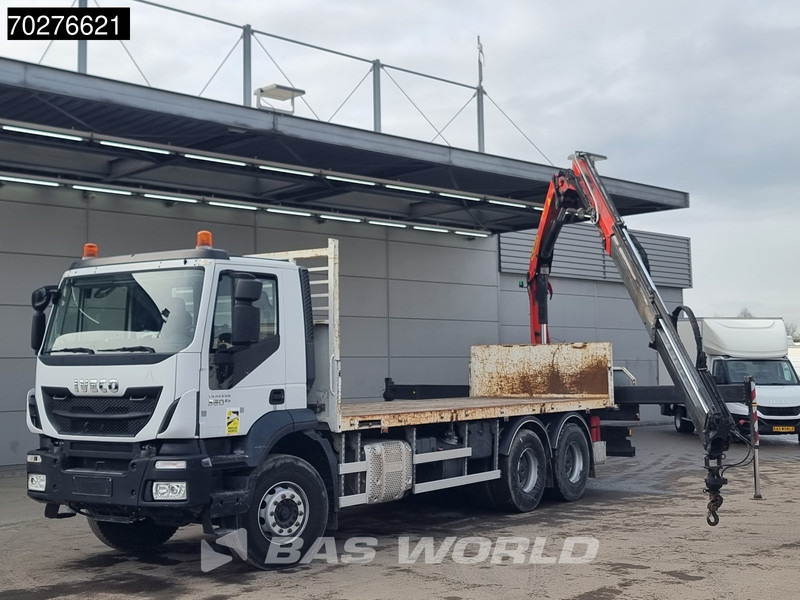 Iveco Trakker 360 6X4 Palfinger PK17.001 SLD Remote Steelsuspension Big-Axle - Dropside/ Flatbed truck, Crane truck: picture 5 Iveco Trakker 360 6X4 Palfinger PK17.001 SLD Remote Steelsuspension Big-Axle - Dropside/ Flatbed truck, Crane truck: picture 5