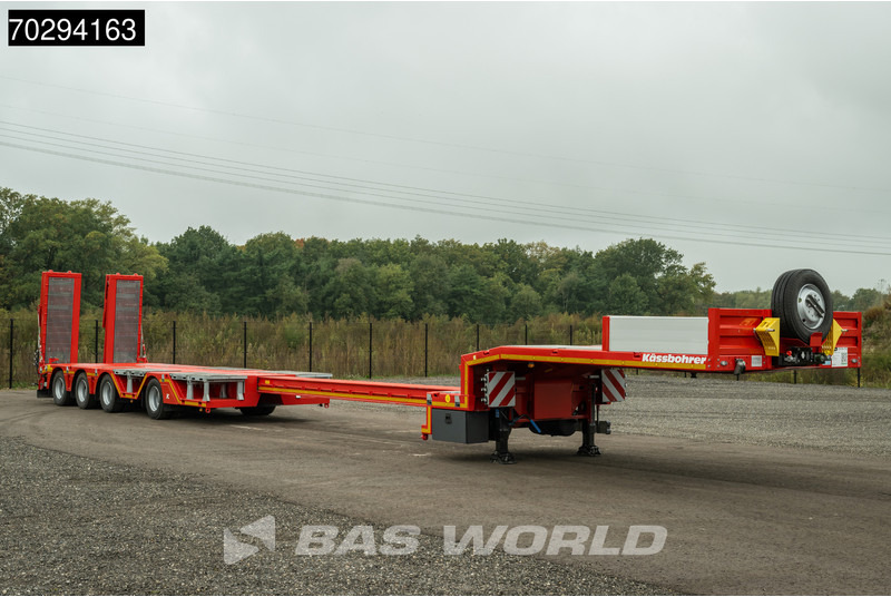 Kässbohrer LB4E 4 axles Hydr. Ramps 620cm-Extendable Lift+ 2x Steering Axle - Low loader semi-trailer: picture 5 Kässbohrer LB4E 4 axles Hydr. Ramps 620cm-Extendable Lift+ 2x Steering Axle - Low loader semi-trailer: picture 5