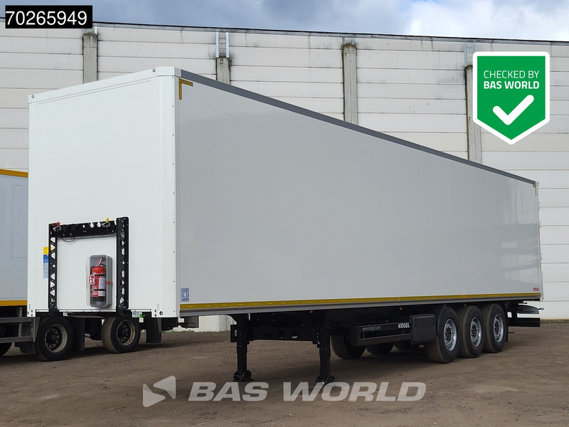 Kögel S24-1 3 axles NEW Koffer Liftachse 92m3 - Closed box semi-trailer: picture 1 Kögel S24-1 3 axles NEW Koffer Liftachse 92m3 - Closed box semi-trailer: picture 1