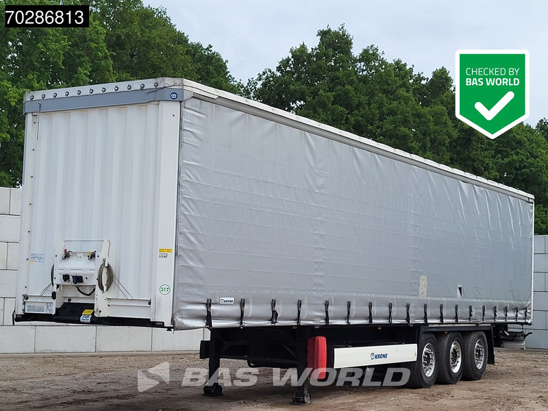 Krone SD Liftachse Hardwood Floor Lift-Axle Sliding Roof - Curtainsider semi-trailer: picture 1 Krone SD Liftachse Hardwood Floor Lift-Axle Sliding Roof - Curtainsider semi-trailer: picture 1