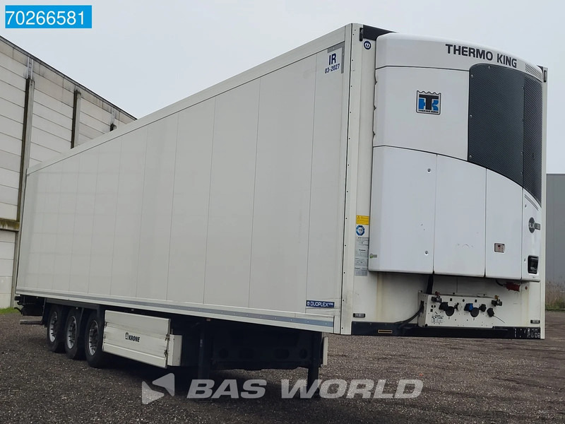 Krone Thermo King SLXi 300 Blumenbreit Doppelstock Liftachse Palettenkasten - Refrigerator semi-trailer: picture 2 Krone Thermo King SLXi 300 Blumenbreit Doppelstock Liftachse Palettenkasten - Refrigerator semi-trailer: picture 2