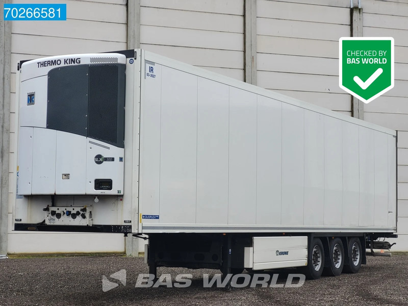 Krone Thermo King SLXi 300 Blumenbreit Doppelstock Liftachse Palettenkasten - Refrigerator semi-trailer: picture 1 Krone Thermo King SLXi 300 Blumenbreit Doppelstock Liftachse Palettenkasten - Refrigerator semi-trailer: picture 1