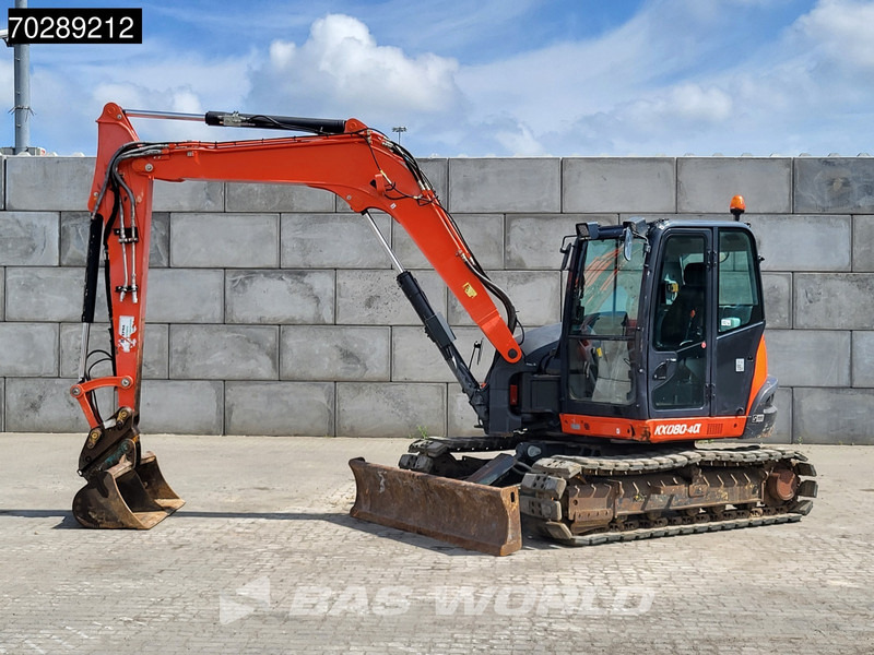 Kubota KX080 -4a - Mini excavator: picture 2 Kubota KX080 -4a - Mini excavator: picture 2