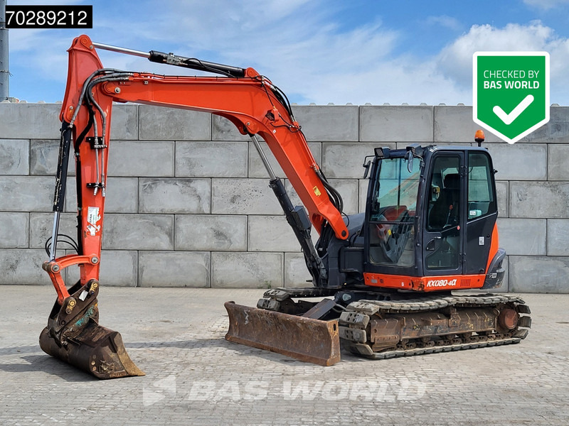 Kubota KX080 -4a - Mini excavator: picture 1 Kubota KX080 -4a - Mini excavator: picture 1