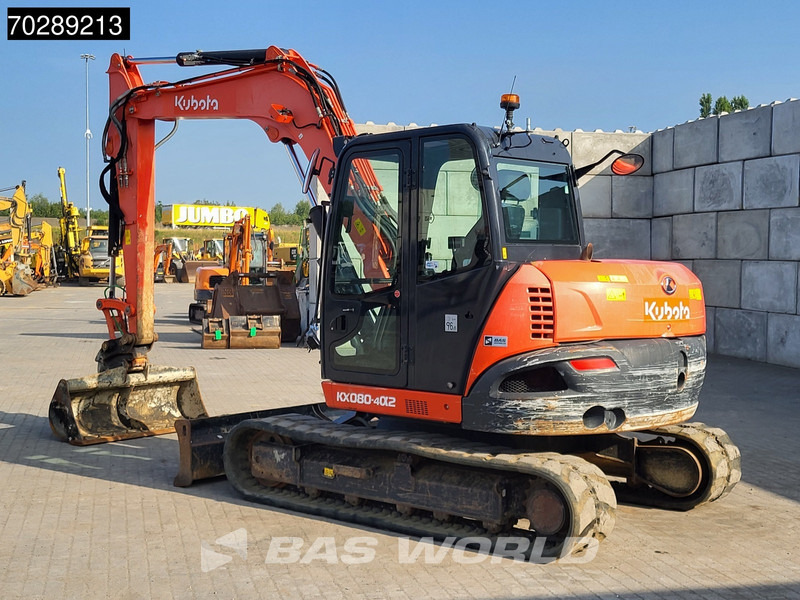 Kubota KX080-4a2 A/C - Mini excavator: picture 3 Kubota KX080-4a2 A/C - Mini excavator: picture 3