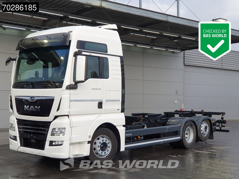 MAN TGX 26.470 6X2 BDF Lift-Axle ACC XXL Retarder Navi Euro 6 - Container transporter/ Swap body truck: picture 1 MAN TGX 26.470 6X2 BDF Lift-Axle ACC XXL Retarder Navi Euro 6 - Container transporter/ Swap body truck: picture 1
