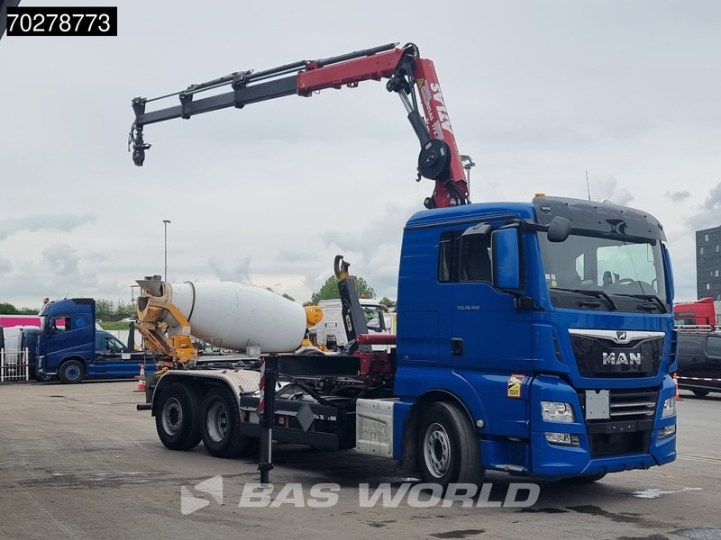 MAN TGX 26.500 6X2 Atlas 172.3E-A3 Crane Kran Hyva 20.51.SK Lift+lenkasche Euro 6 - Hook lift truck, Crane truck: picture 2 MAN TGX 26.500 6X2 Atlas 172.3E-A3 Crane Kran Hyva 20.51.SK Lift+lenkasche Euro 6 - Hook lift truck, Crane truck: picture 2
