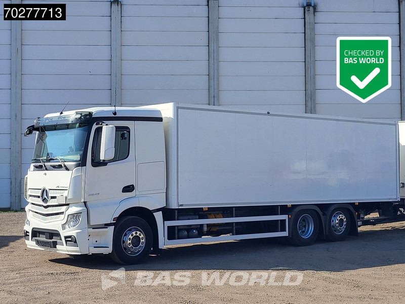 Mercedes-Benz Actros 2543 6X2 Lift-Lenk Asche Retarder ACC Navi PPC Euro 6 - Box truck: picture 1 Mercedes-Benz Actros 2543 6X2 Lift-Lenk Asche Retarder ACC Navi PPC Euro 6 - Box truck: picture 1