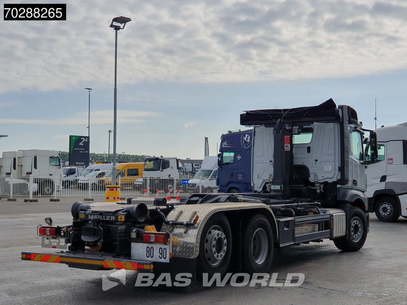 Mercedes-Benz Actros 2745 6X2 New! Meiller RS21 70 Hooklift Retarder Lift+Steering-Axle Navi Autoamtic Euro 6 - Hook lift truck: picture 5 Mercedes-Benz Actros 2745 6X2 New! Meiller RS21 70 Hooklift Retarder Lift+Steering-Axle Navi Autoamtic Euro 6 - Hook lift truck: picture 5