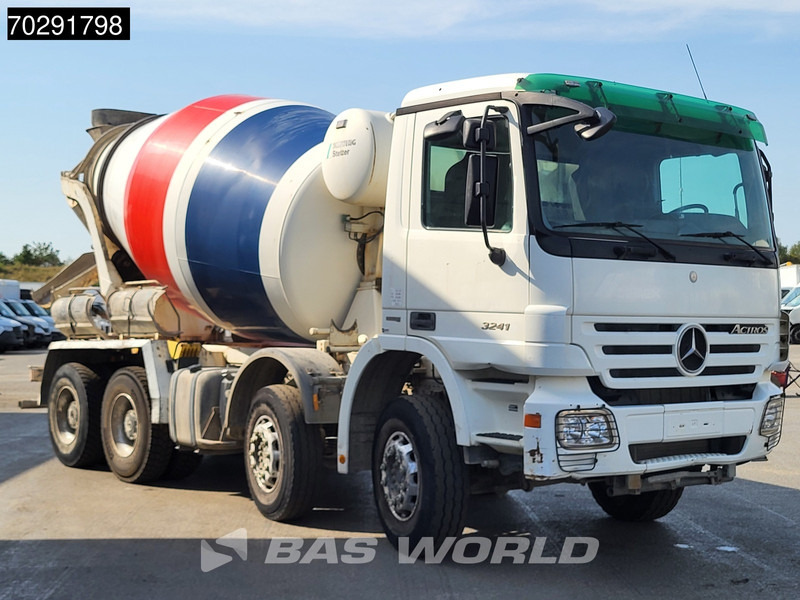 Mercedes-Benz Actros 3241 8X4 9m3 Stetter Mixer Big-Axle Steelsuspension Retarder Euro 5 - Concrete mixer truck: picture 3 Mercedes-Benz Actros 3241 8X4 9m3 Stetter Mixer Big-Axle Steelsuspension Retarder Euro 5 - Concrete mixer truck: picture 3