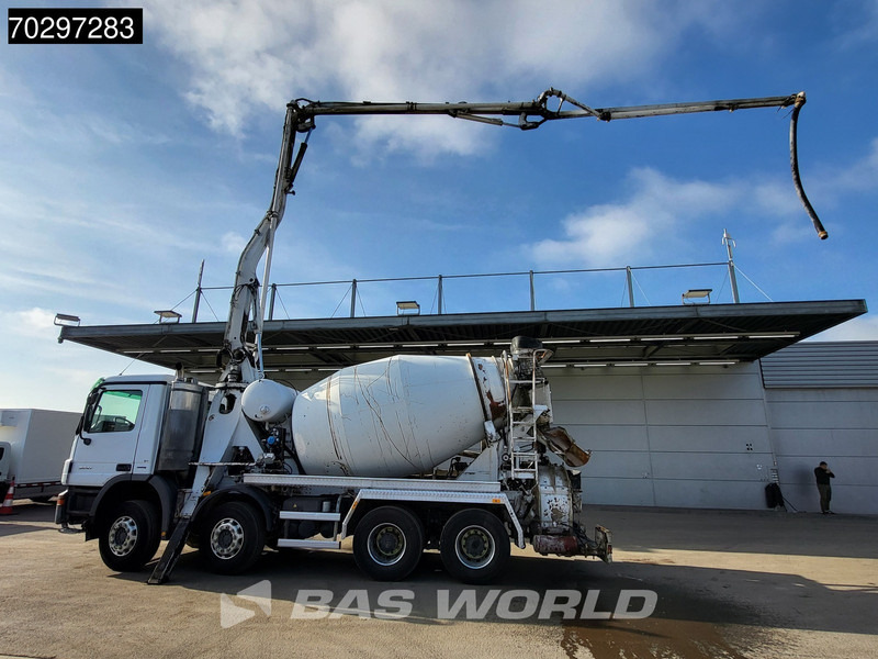 Mercedes-Benz Actros 3241 8X4 Mecbo M3-23.3/100-BZ 7m3 PUMI Big-Axle Steelsuspension Automatic Euro 4 - Concrete mixer truck: picture 2 Mercedes-Benz Actros 3241 8X4 Mecbo M3-23.3/100-BZ 7m3 PUMI Big-Axle Steelsuspension Automatic Euro 4 - Concrete mixer truck: picture 2