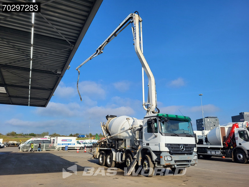 Mercedes-Benz Actros 3241 8X4 Mecbo M3-23.3/100-BZ 7m3 PUMI Big-Axle Steelsuspension Automatic Euro 4 - Concrete mixer truck: picture 3 Mercedes-Benz Actros 3241 8X4 Mecbo M3-23.3/100-BZ 7m3 PUMI Big-Axle Steelsuspension Automatic Euro 4 - Concrete mixer truck: picture 3