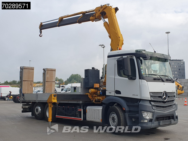 Mercedes-Benz Antos 2542 6X2 Fassi F330A023 Crane Kran Hydraulic ramps Retarder Lift+steering Euro 6 - Dropside/ Flatbed truck, Crane truck: picture 3 Mercedes-Benz Antos 2542 6X2 Fassi F330A023 Crane Kran Hydraulic ramps Retarder Lift+steering Euro 6 - Dropside/ Flatbed truck, Crane truck: picture 3