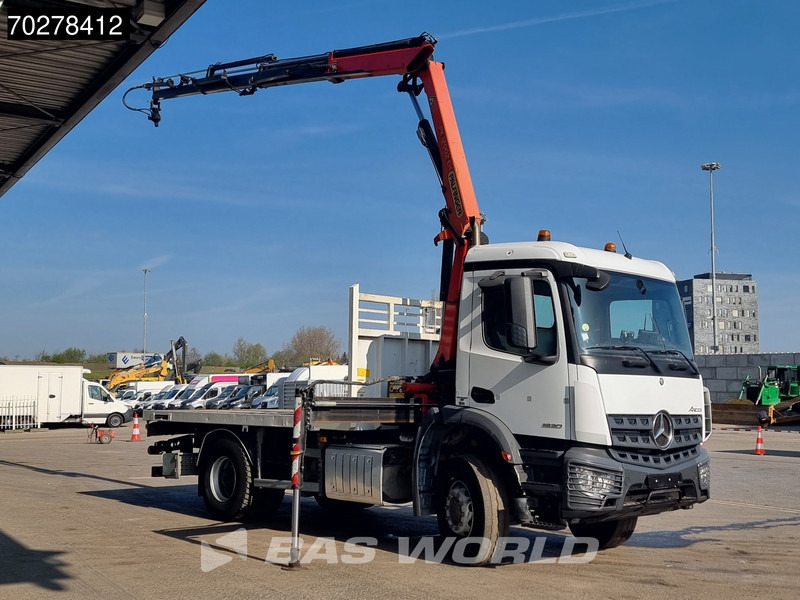 Mercedes-Benz Arocs 1830 4X2 Palfinger PK12.002 EH B Remote Full Steel Big-Axle Euro 6 - Dropside/ Flatbed truck, Crane truck: picture 3 Mercedes-Benz Arocs 1830 4X2 Palfinger PK12.002 EH B Remote Full Steel Big-Axle Euro 6 - Dropside/ Flatbed truck, Crane truck: picture 3