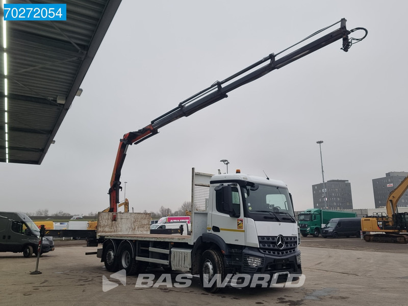 Mercedes-Benz Arocs 2536 6X2 Palfinger PK 16002 Crane Lenkasche Euro 6 - Dropside/ Flatbed truck, Crane truck: picture 3 Mercedes-Benz Arocs 2536 6X2 Palfinger PK 16002 Crane Lenkasche Euro 6 - Dropside/ Flatbed truck, Crane truck: picture 3
