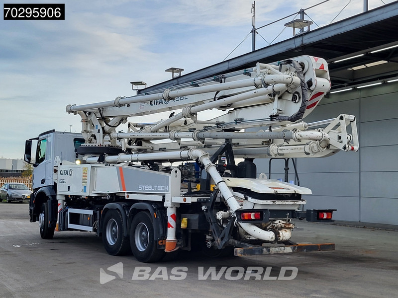 Concrete pump truck Mercedes-Benz Arocs 2640 6X4 36mtr CIFA K36L-HP168EC 4 arm Automatic Big-Axle Steelsuspension Euro 6: picture 7