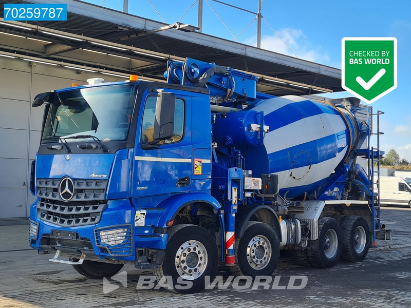 Mercedes-Benz Arocs 3251 8X4 PUMI Putzmeister TMM 24 + Liebherr 7m3 Mixer Retarder Euro 6 - Concrete pump truck: picture 1 Mercedes-Benz Arocs 3251 8X4 PUMI Putzmeister TMM 24 + Liebherr 7m3 Mixer Retarder Euro 6 - Concrete pump truck: picture 1