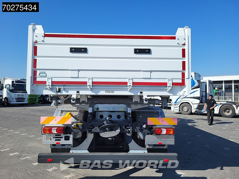 New Tipper, Crane truck Mercedes-Benz Arocs 3348 6X6 Fassi F255A.2.24 xe-dynamic Kran Dreiseitenkipper Navi Euro 6: picture 18